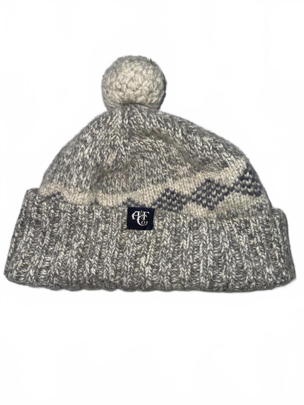 Vintage Abercrombie & Fitch Knitted Pom Pom Beanie Hat